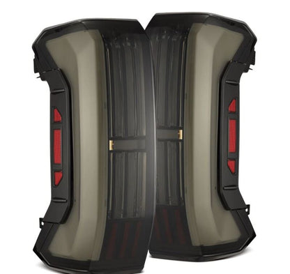 AlphaRex NOVA-Series Prismatic LED Tail Lights Alpha-Black | Toyota Tundra (22-25) (673001)