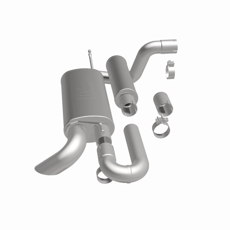 Magnaflow Overland Series Axle-Back Perf Exhaust System (REAR): Jeep Wrangler JL 18-25 2.0L / 3.6L