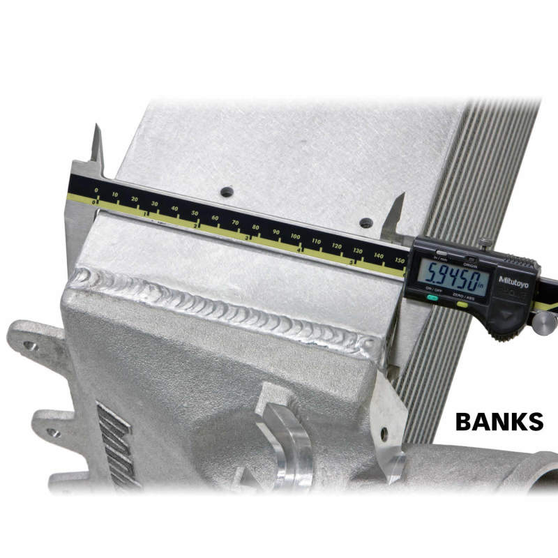 Banks Intercooler Upgrade Red (FRONT): RAM 2500/3500 2013-2018 6.7L Cummins