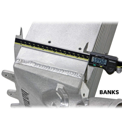 Banks Intercooler Upgrade Red (FRONT): RAM 2500/3500 2013-2018 6.7L Cummins