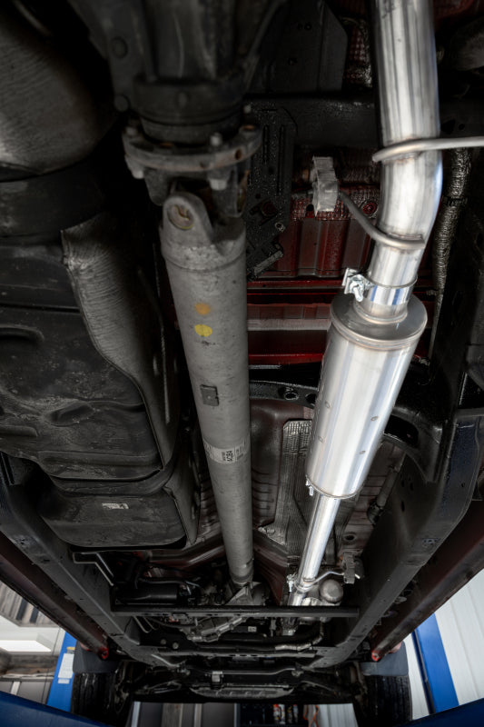 MBRP Black-Coated Alum. Steel 3in Cat-Back | GM 1500 Silverado/Sierra 2019-2024 (S5019BLK)