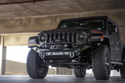 DV8 Offroad MTO Series Front Bumper (FRONT): Fits Most Jeep Wrangler / Gladiator Models (2018-2026)