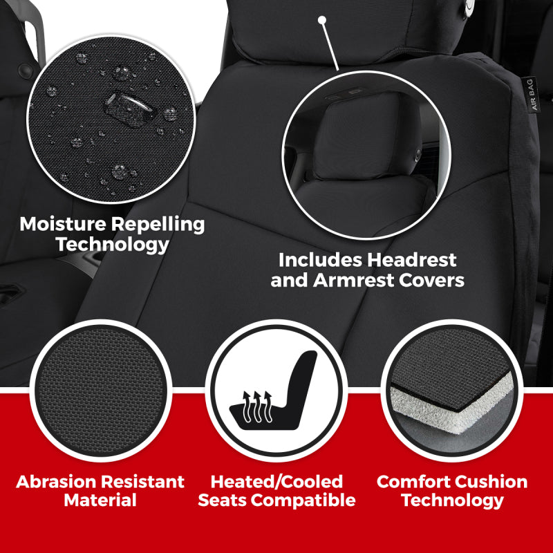 Covercraft 21-24 Ford Bronco Endura PrecisionFit Custom Second Row Seat Covers | Ford Bronco (21-26) (GTF4304ENCS)
