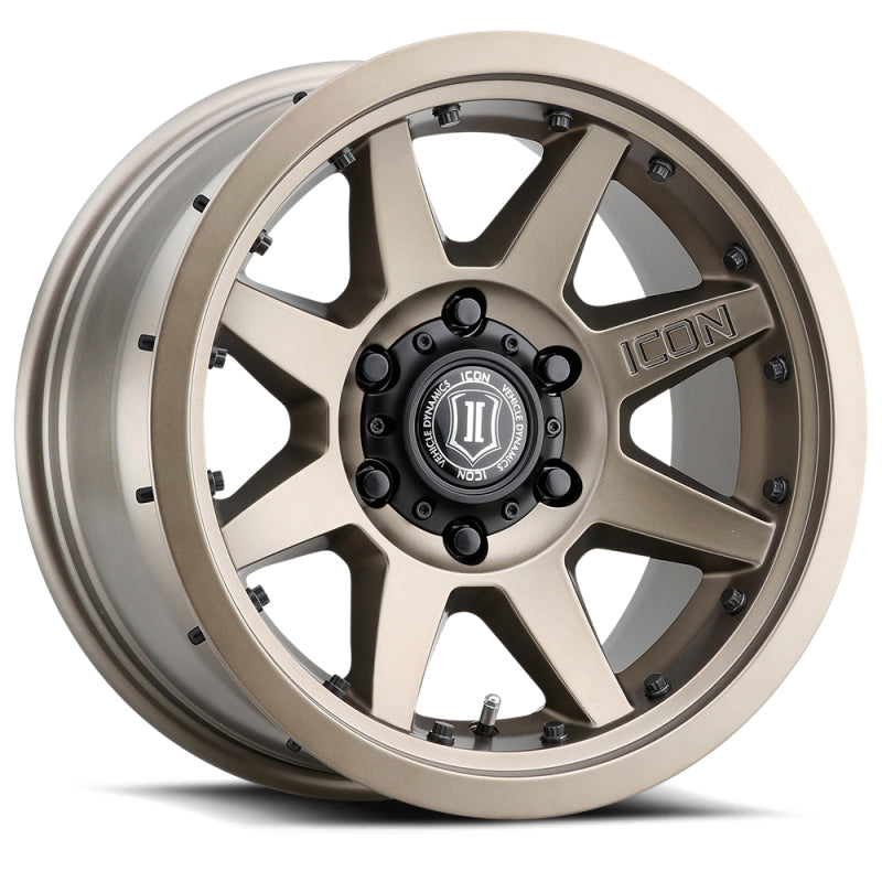 ICON Rebound Pro 17x8.5 Wheel | Jeep Gladiator JT / Wrangler JL / JK (20-25 / 18-25 / 07-18) (21817857345BR)