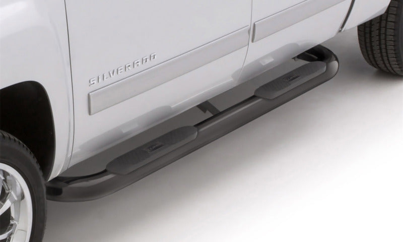LUND 4in. Oval Curved Steel Nerf Bars | Toyota Tacoma (05-23) (23485963)