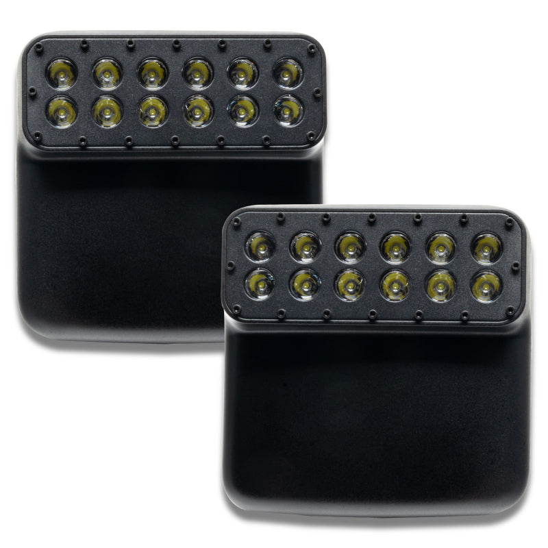 Oracle Lighting LED Off-Road Side Mirrors: Jeep Wrangler (18-24) / Gladiator (20-24)