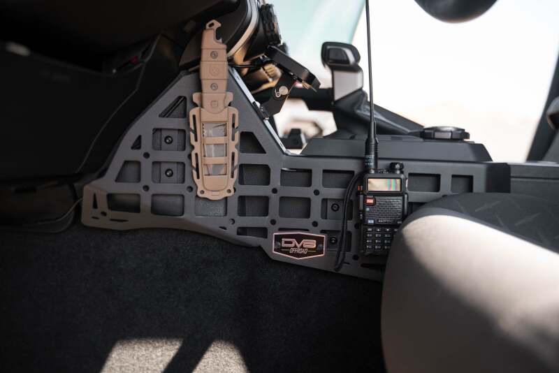 DV8 Offroad Center Console Molle Panels & Digital Device Mount | Toyota Tacoma (24-26) (CCT1-02)