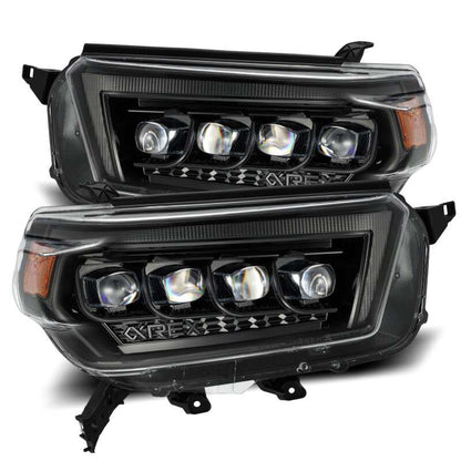 AlphaRex NOVA-Series LED Projector Headlights Alpha-Black | Toyota 4Runner (10-13) (880758)
