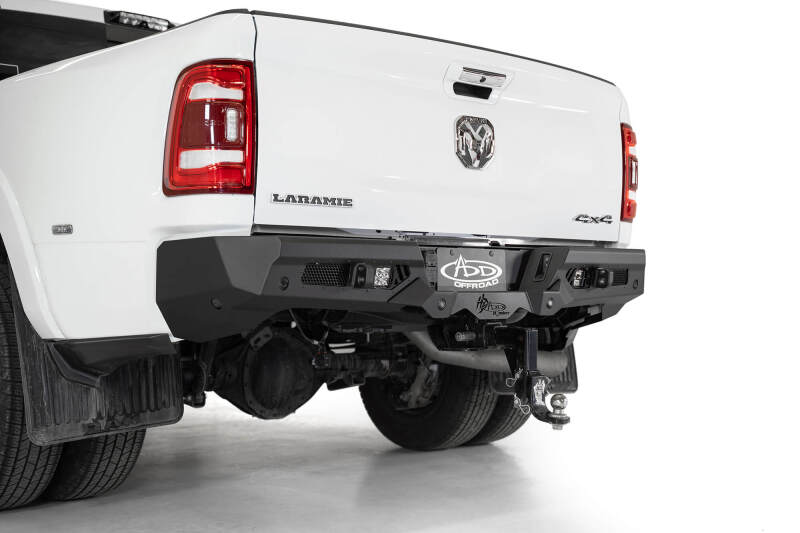 Addictive Desert Designs Bomber HD Rear Bumper: Fits RAM 2500/3500 2019-2026