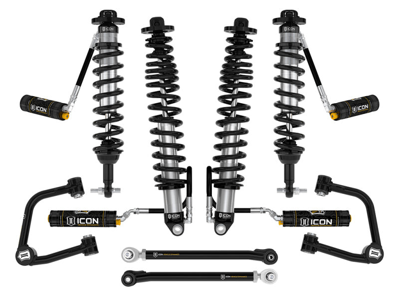 ICON 2021-2026 Ford Bronco Suspension System | Up to 11.5" Front Travel / 14" Rear Travel (K40006TX)
