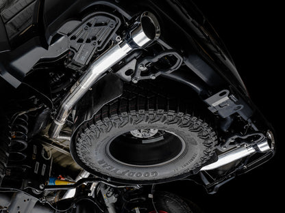 AWE 0FG Cat-Back Exhaust (Polished Tips): Ram 6.2L TRX 1500 2021 - 2024
