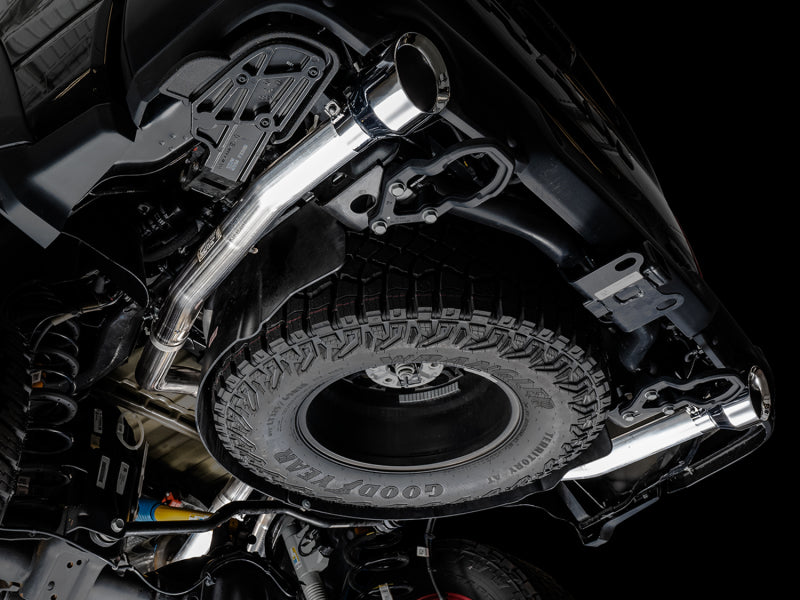 AWE 0FG Cat-Back Exhaust (Polished Tips): Ram 6.2L TRX 1500 2021 - 2024