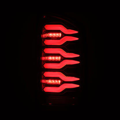 AlphaRex LUXX LED Tail Lights (Alpha-Black): Dodge Ram 1500 (07-08) & 3500 (07-09)