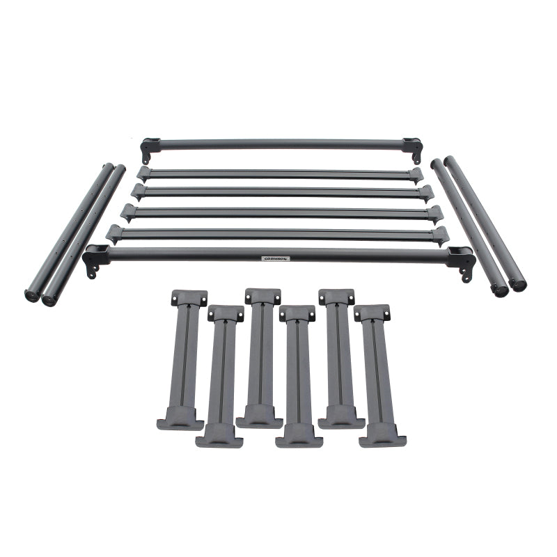 Go Rhino XRS Overland Xtreme Bed Rack: Fits Most Jeep Gladiator Models (2018-2026)