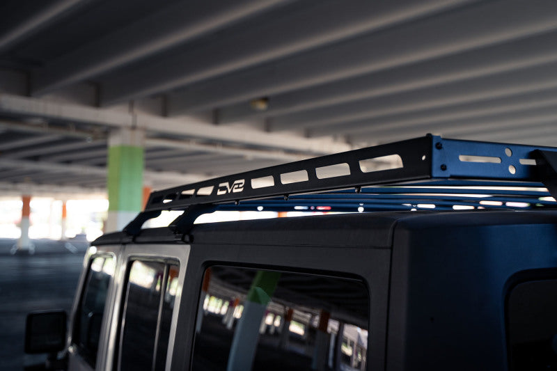 DV8 Offroad Short Roof Rack: Jeep Wrangler (07-18)