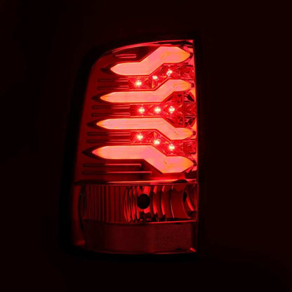 AlphaRex PRO LED Tail Lights (Red/Smoke): Dodge Ram 2009 - 2018