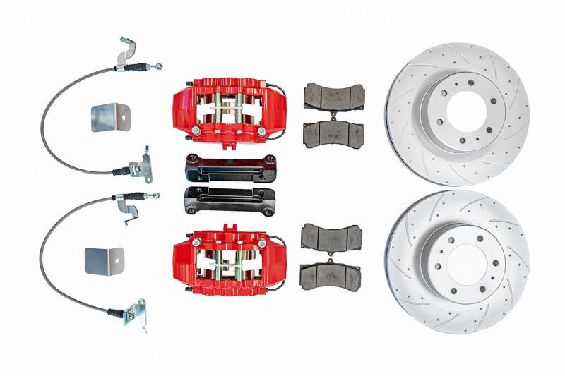 Pedders 2019+ Ford Ranger Front TrakRyder eXtreme Brake Kit | Ford Ranger (19-26) (PED-PEBK05)