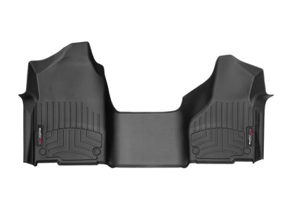 WeatherTech FloorLiner Front Floor Mats (Black): Ram 2500 & 3500 2019 - 2024 (Regular Cab w/OUT PTO)