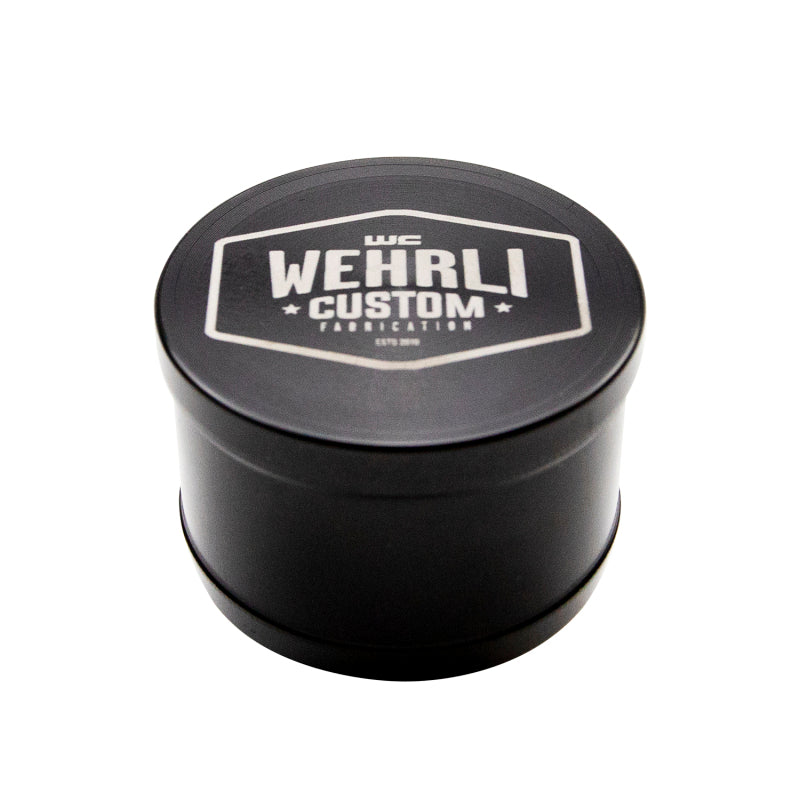 Wehrli 2020-2026 Chevrolet Silverado 2500HD/3500HD / GMC Sierra 2500HD/3500HD Intake Resonator Delete Plug | Black Anodized (WCF100473)