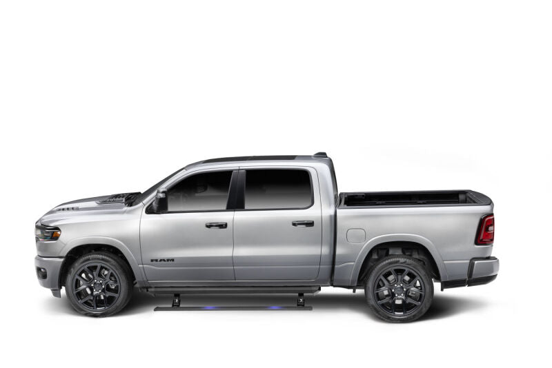 AMP Research PowerStep XL Electric Running Board (BLACK) (F&R): Ram 1500 (25-26) Gas w/ LED Lights