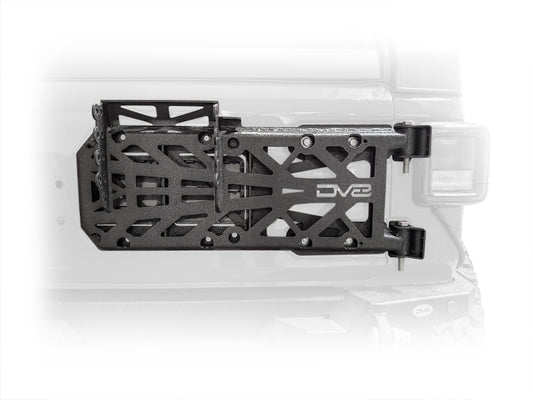 DV8 Offroad Tire Carrier: Jeep Wrangler 2018-2021 (TCJL-03)