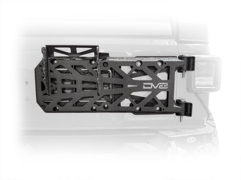 DV8 Offroad Tire Carrier: Jeep Wrangler 2018-2021 (TCJL-03)