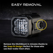 Diode Dynamics Hitch Mount LED Pod Reverse Kit for Ford F-150 15-20 C1R