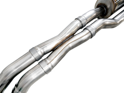 AWE Tuning 0FG Catback Exhaust Diamond Black Tips (REAR): Ram 1500 2025 3.0L Hurricane
