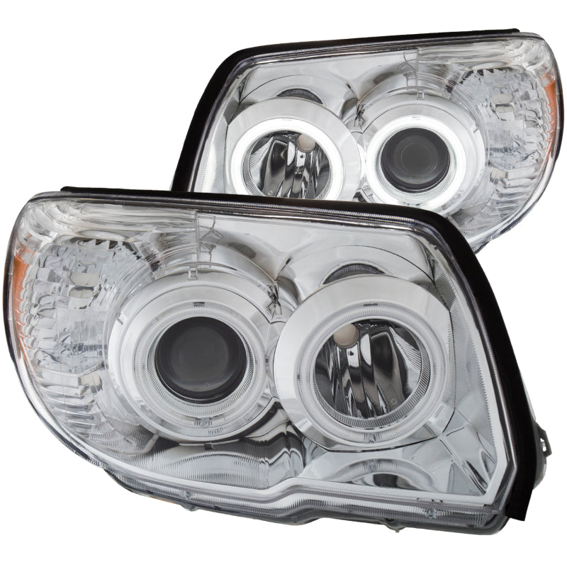 ANZO Projector Headlight Set w/ Halo Chrome | Toyota 4Runner (06-09) (111321)