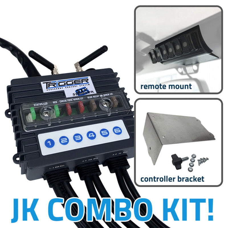 Oracle Trigger 6 Shooter Jeep JK Combo Kit | Jeep Wrangler JK (07-18) (3001JK)