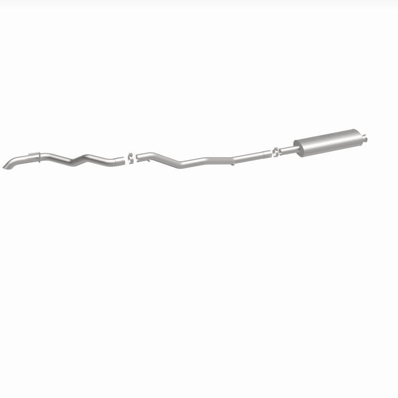 MagnaFlow 2.5in Rock Crawler Series Stainless Steel Cat-Back Exhaust Single Rear Exit: Jeep Gladiator 2020-2024