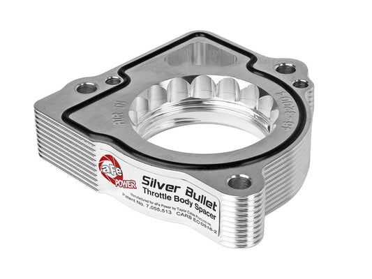 AFE Silver Bullet Throttle Body Spacer: Ram 1500 4.7L V8 2002 - 2007
