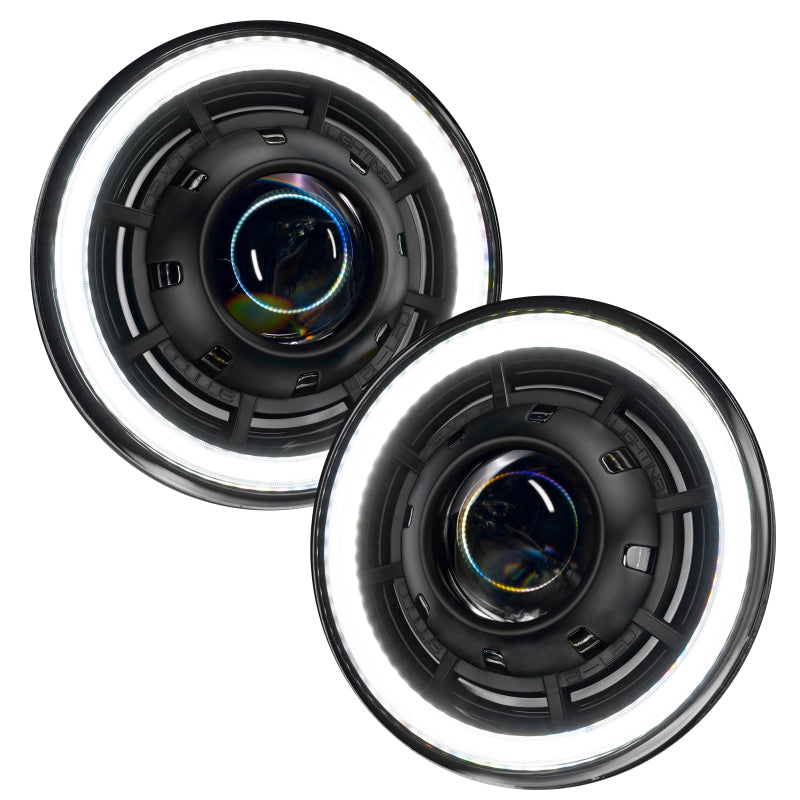 Oracle Lighting 7in Bi-LED Projector Headlights: Jeep Wrangler (07-17) / Wrangler JK (18)