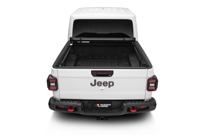 Rugged Ridge Armis Soft Rolling Bed Cover: Jeep Gladiator (18-26) - Matte Black Fabric