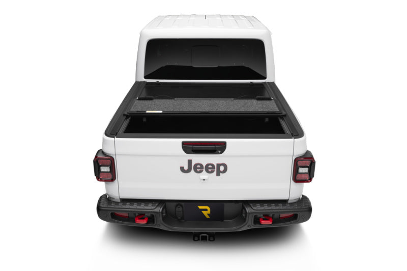 UnderCover Ultra Flex Folding Truck Bed Cover 5ft Matte Black (FITS): Jeep Gladiator (18-26)