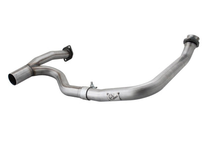 AFE Twisted Steel Y-Pipe (2-2.5"): Jeep Wrangler JK 3.6L V6 2012 - 2018