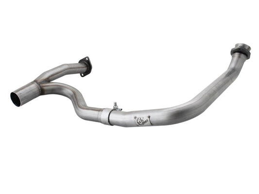 AFE Twisted Steel Y-Pipe (2-2.5"): Jeep Wrangler JK 3.6L V6 2012 - 2018