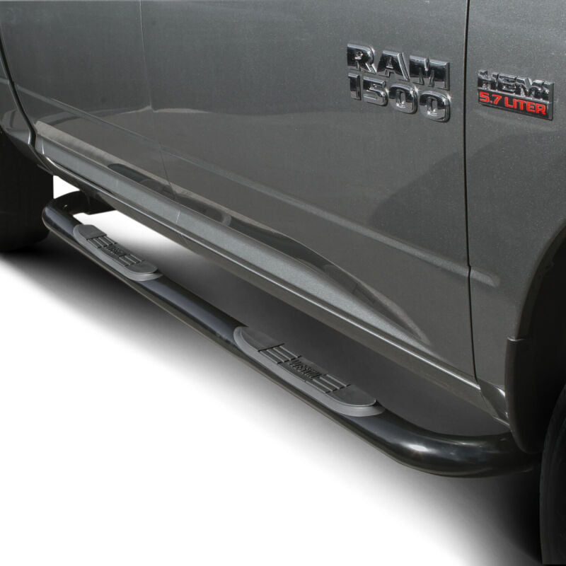 Westin Black E-Series Nerf Step Bars: Fits Ram (09-24) w/ Hardware