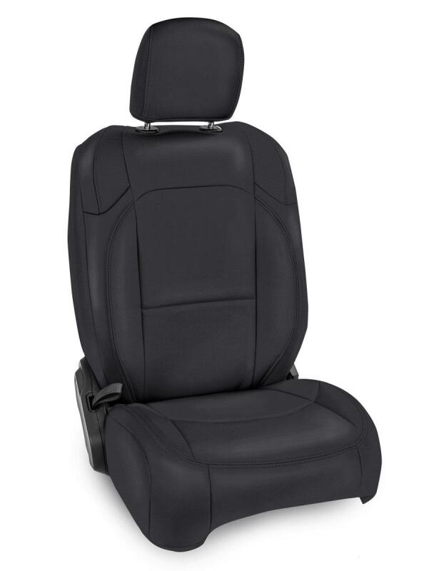 PRP Seats Front Seat Covers (PAIR): Jeep Wrangler JL / Gladiator JT 2018-2026 - All Black
