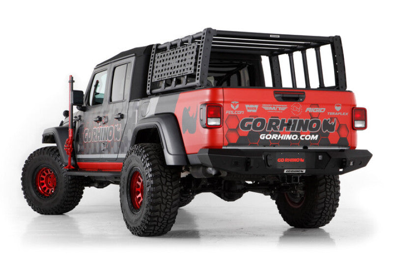 Go Rhino XRS Overland Xtreme Bed Rack: Fits Most Jeep Gladiator Models (2018-2026)