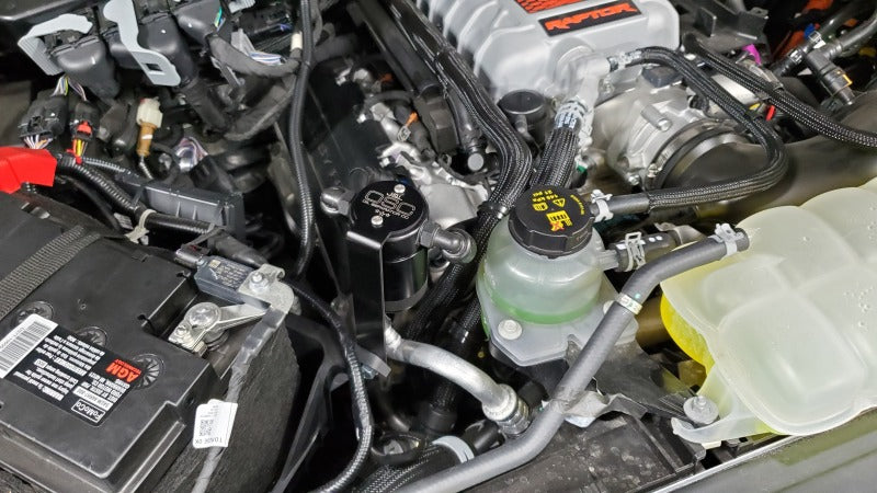 J&L 23-25 Ford F-150 Raptor R Oil Separator | Ford F-150 Raptor (24-26) (3097P-B)