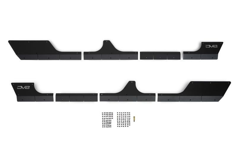 DV8 Offroad Rock Skins: Fits Jeep Wrangler / Gladiator (18-26)