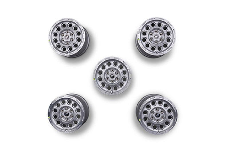 Ford Racing 17x8in Silver Wheel Kit | Ford Bronco (21-26) (M-1007K-P178S)