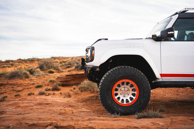DV8 Offroad 2022+ Ford Bronco Raptor Tube Front Bumper | Ford Bronco (21-26) (FBFR-02)