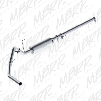 MBRP 3in Cat-Back Single Side AL P Series Exhaust | Ford F150 EC/CC-SB (04-08) (S5200P)