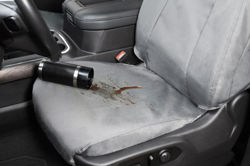 Covercraft Waterproof Polyester SeatSaver Second Row Seat Covers | Ford Ranger (19-26) (SS7509WFGY)