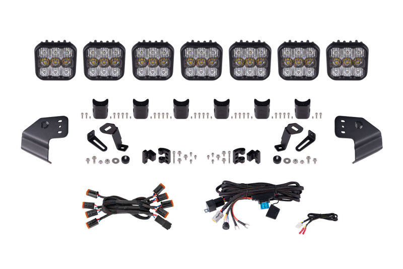 Diode Dynamics CrossLink Windshield Lightbar Kit | Ford Bronco (21-26) (DD7264)