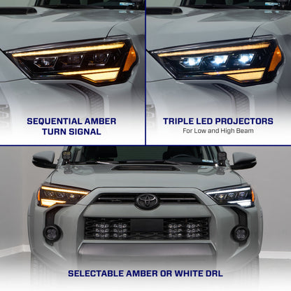 Form Lighting Sequential LED Projector Headlights | Toyota 4Runner (14-24) (FL0017)