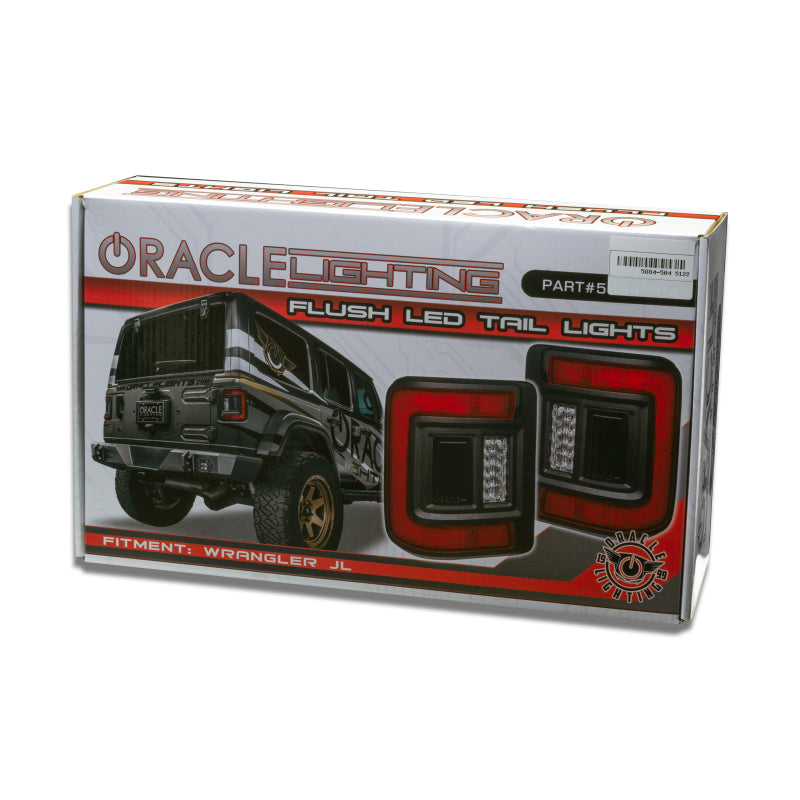 Oracle Lighting Tinted LED Flush Mount Tail Light: Jeep Wrangler 2018-2024