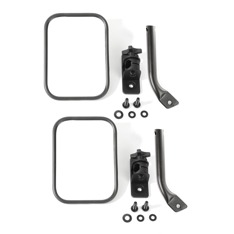 Rugged Ridge Stubby Trail Mirrors | Jeep Wrangler JK / JL (07-18 / 18-25) (11025.22)